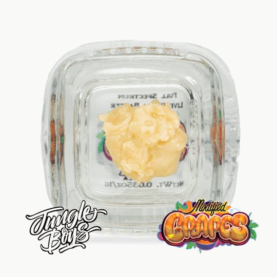 Jungle Boys - Jungle Boys | Modified Grapes - 1g Full Spectrum Live Rosin Batter - 1