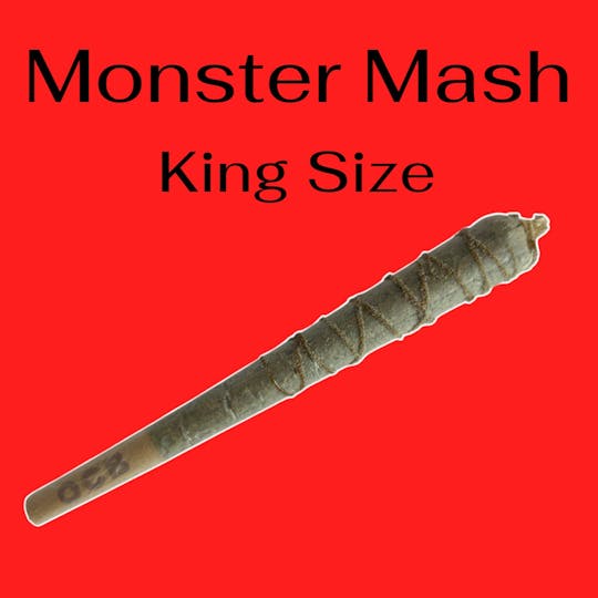 Daedalus Craft Cannabis - Monster Mash Pre-Roll w/ Rosin & Kief Coating - King Size - Single - 1