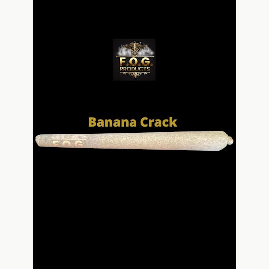 FOG Products - Banana Crack king size pre roll 1G+ - 1