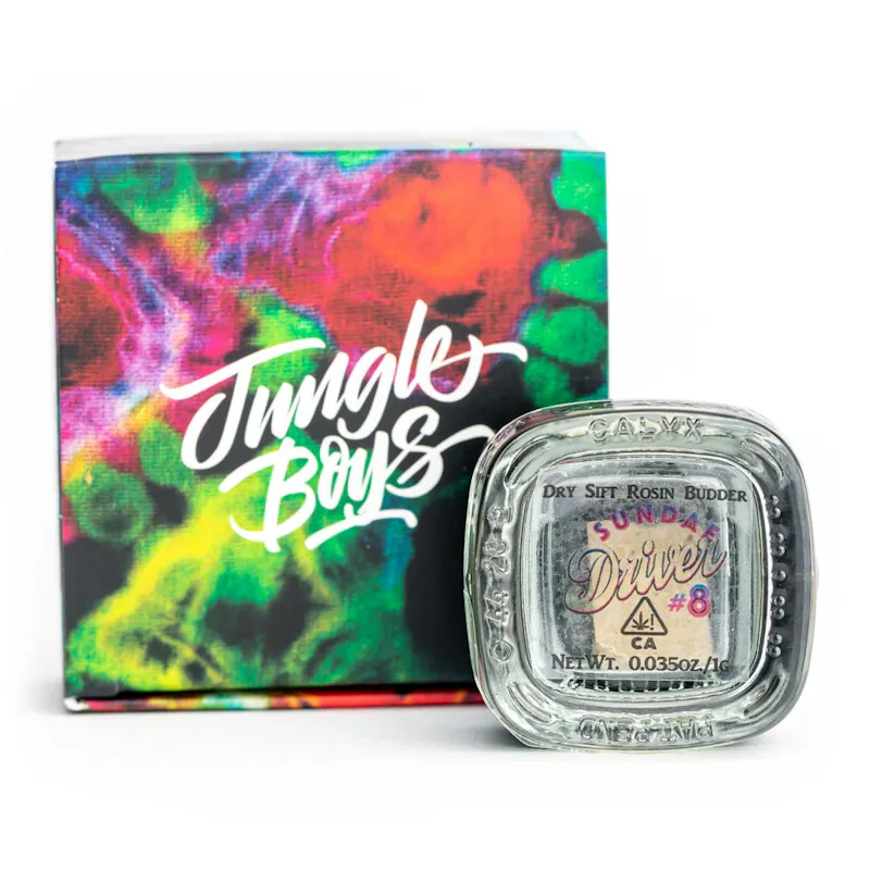 Jungle Boys Sundae Driver #8 - 1g Dry Sift Rosin Budder concentrate