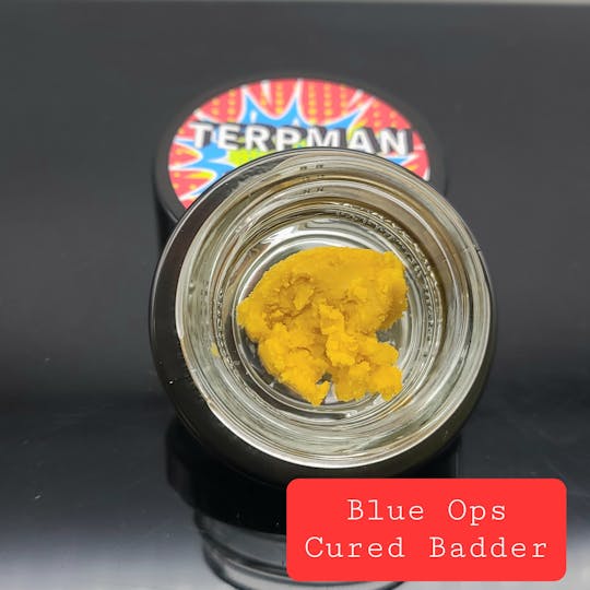 Terpman & Rosin - Blue Ops Cured Badder - 1