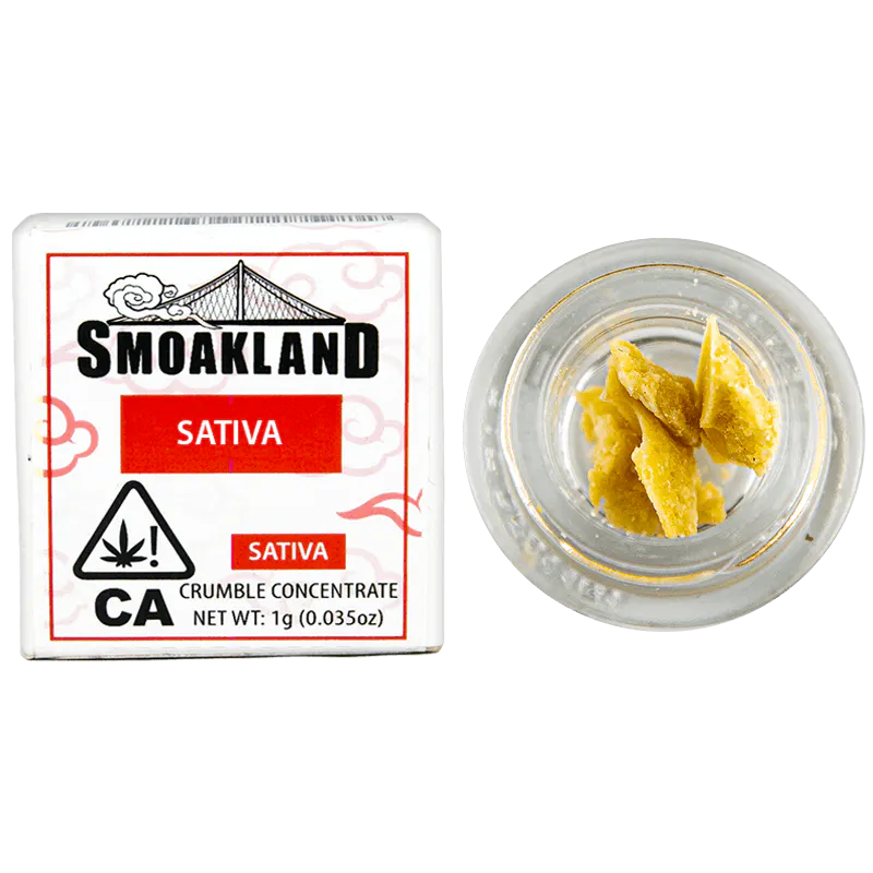 Smoakland Red Congolese Crumble 1g