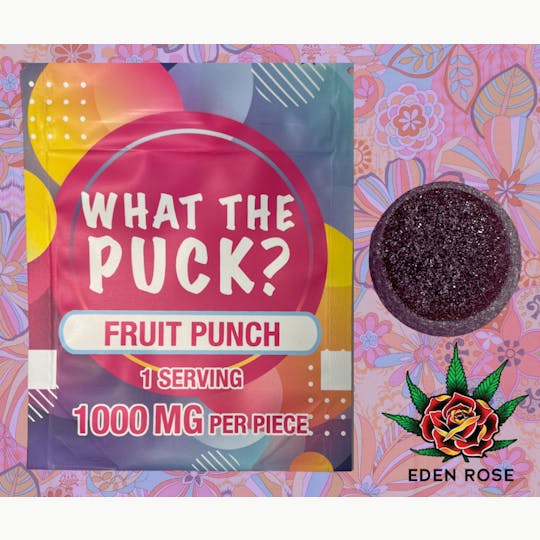 Eden Rose Processing - 1000MG What The Puck - Fruit Punch - 1