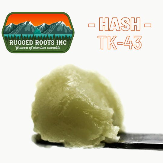 Rugged Roots - Rugged Roots - Hash Rosin TK43 1g - 1