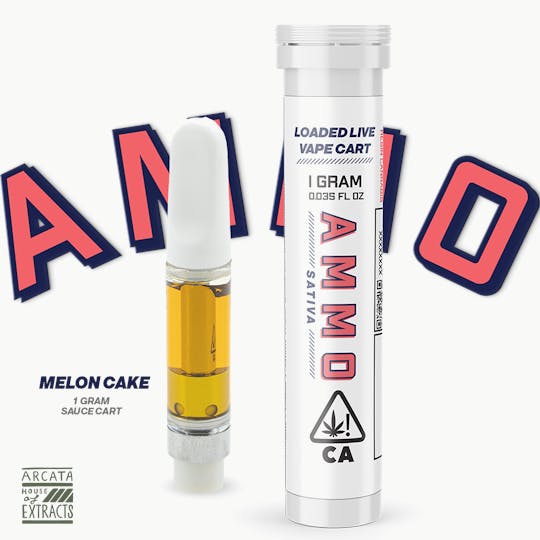 AMMO - Melon Cake - Loaded Live™ Resin Cart (1g) - 1