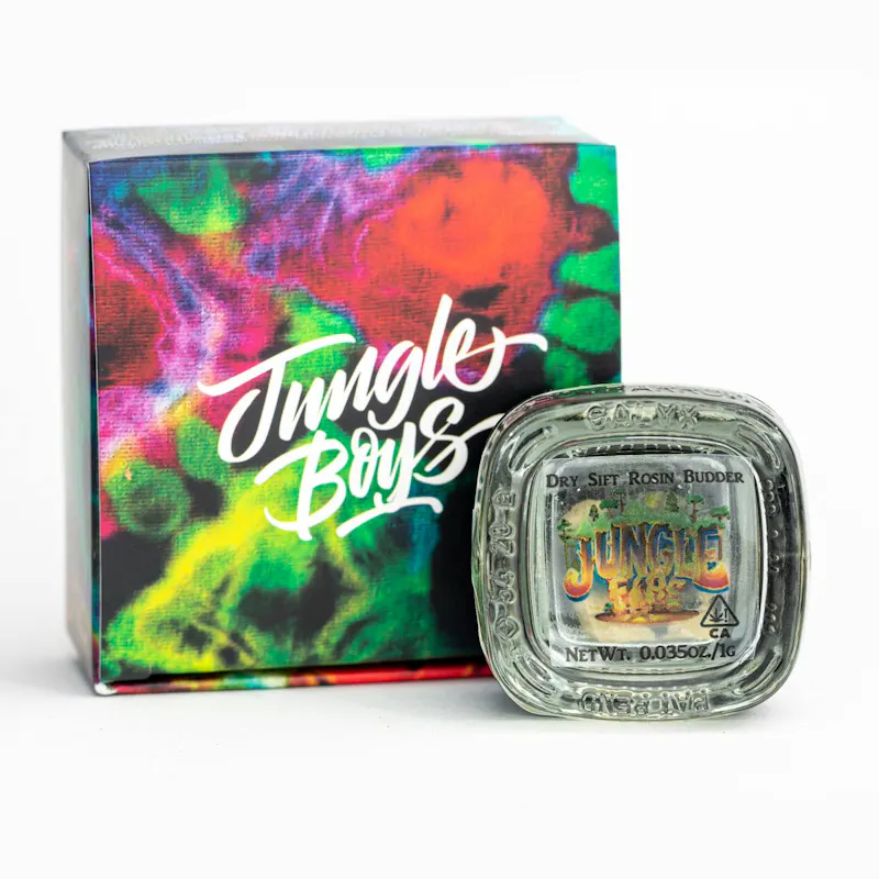 Jungle Boys Jungle Fire - 1g Dry Sift Rosin Budder concentrate