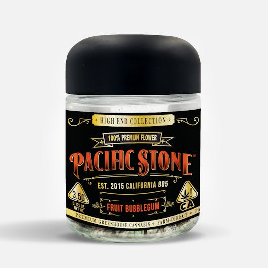 Pacific Stone - Fruit Bubblegum Sativa High End Jar 3.5g - 1