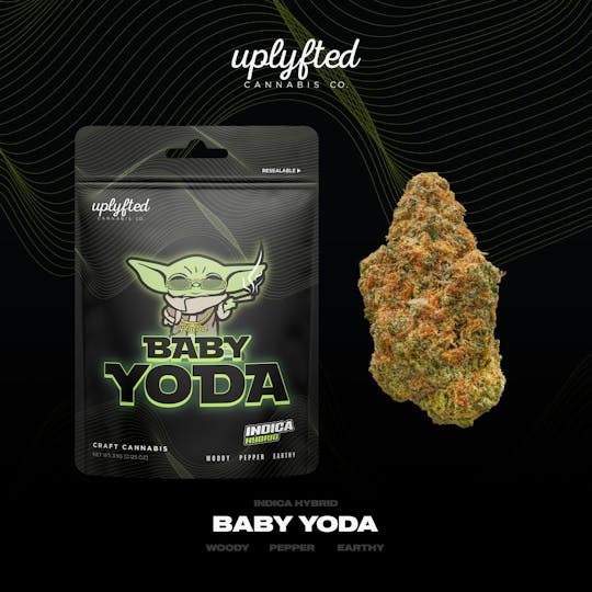 Uplyfted Cannabis Co - Baby Yoda 3.5g Pre-Pack - 1
