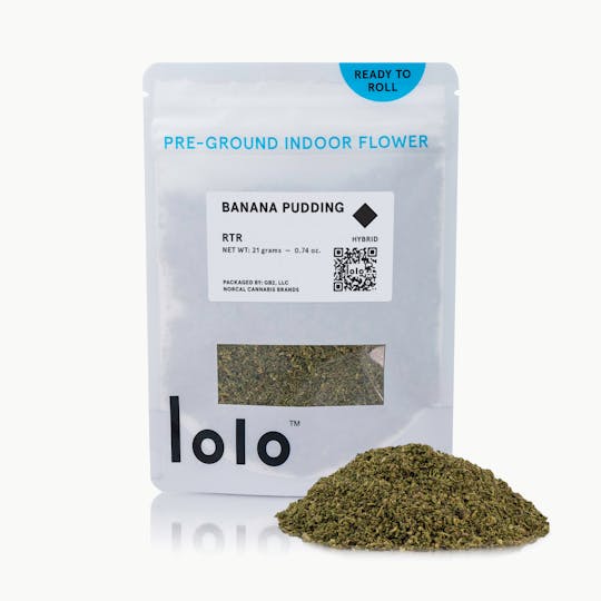 lolo - Banana Pudding | Indoor Ready To Roll | 21g - 1