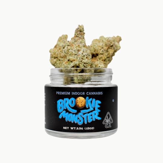 Product of Los Angeles - BLACKOUT - BROOKIE MONSTER 3.5G -HYBRID - 1