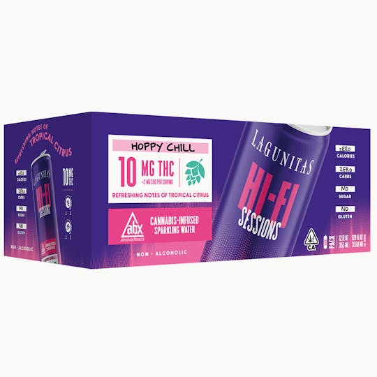 Lagunitas Hi-Fi Hops - Hi-Fi Sessions - Hoppy Chill 10mg THC 10-pack - 1