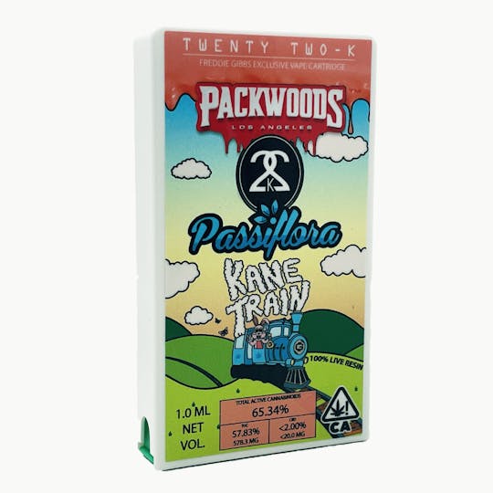 Twenty Two K / 22k - 22K x Freddie Gibbs - Kane Train - 100% Live Resin HTE - Cartridge - 1