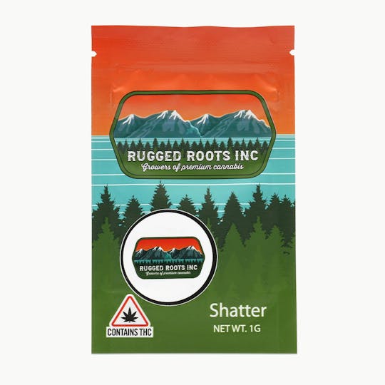 Rugged Roots - Rugged Roots - Shatter Sour Tangie 1g - 1