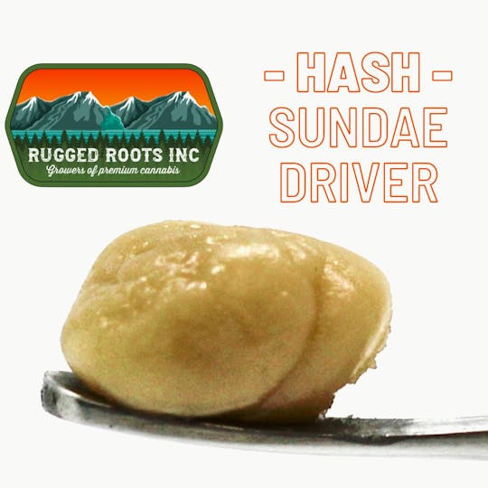 Rugged Roots - Rugged Roots - Hash Rosin Sundae Driver 1g - 1