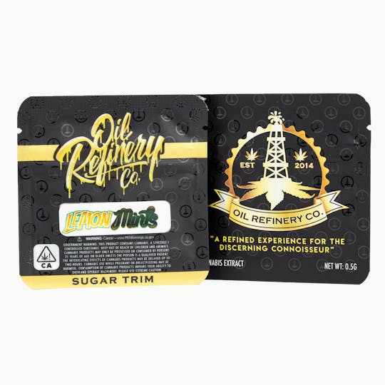 Jungle Boys - Oil Refinery Co | Lemon Mints - .5g Sugar Trim - 1