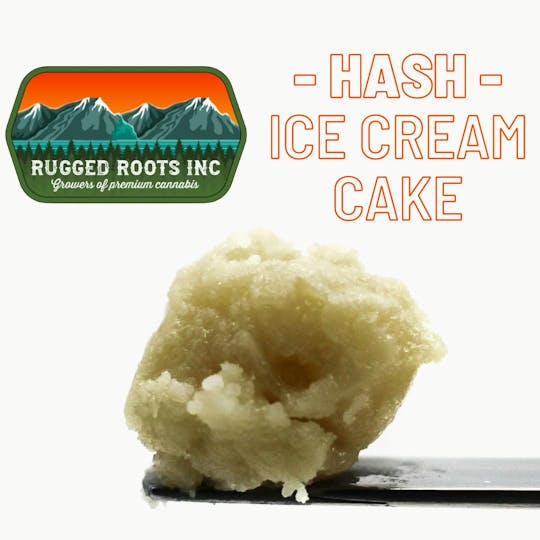 Rugged Roots - Rugged Roots - Hash Rosin Ice Cream Cake 1g - 1