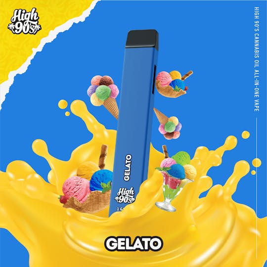 HIGH 90s - High 90s : Gelato 1g All-In-One Vape - 1