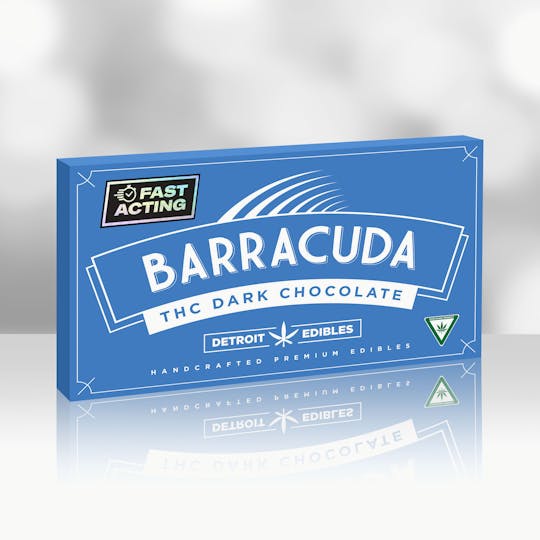 Detroit Edibles - Fast-Acting Barracuda Bar, Dark Chocolate - 1