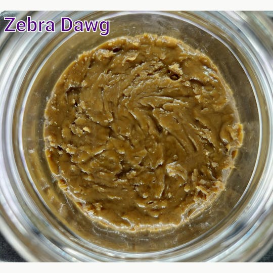 Ripple Wellness - Concentrate - Tier 3 - Dry Sift Rosin - Zebra Dawg - 1
