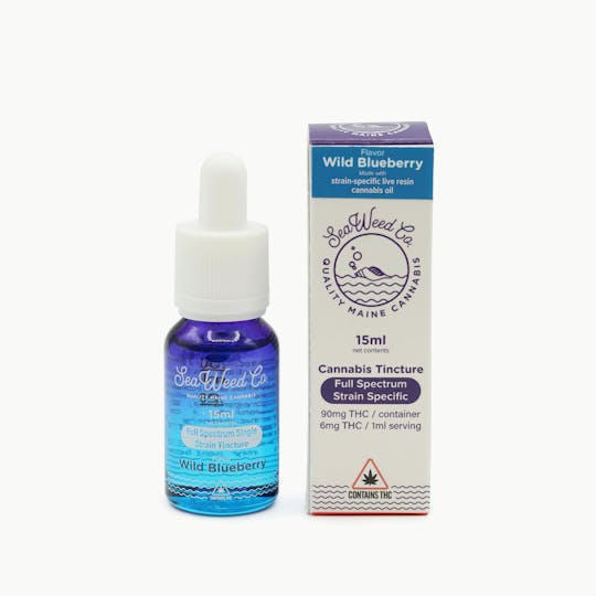 SeaWeed Co. - SWC - Dosi Do strain - Wild Blueberry LR Tincture 90mg - 1