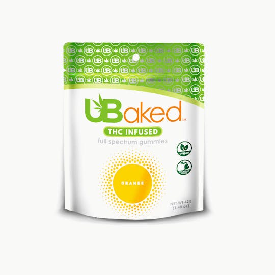 UBaked - Orange Gummies - 1