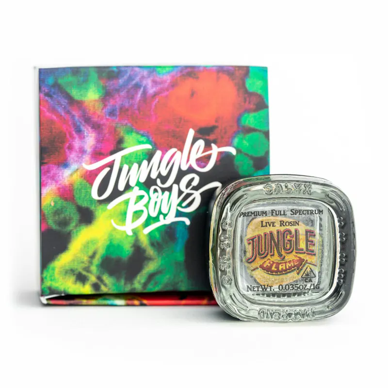 Jungle Boys Jungle Flame - 1g Full Spectrum Live Rosin concentrate