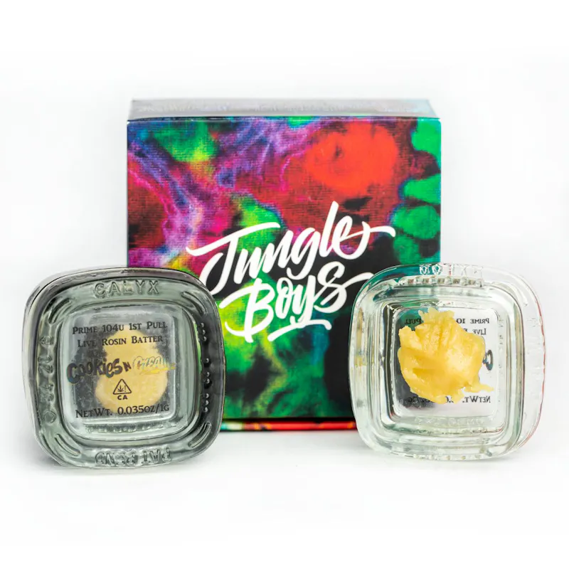 Jungle Boys Cookies N Cream - 1g 104u Live Rosin Batter concentrate