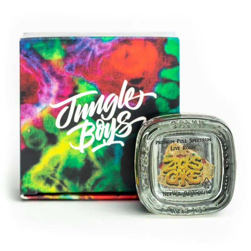 Jungle Boys Zacks Cake - 1g Full Spectrum Live Rosin concentrate