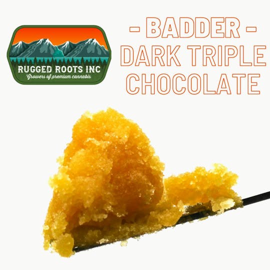 Rugged Roots - Rugged Roots - Badder Dark Triple Chocolate 1g - 1