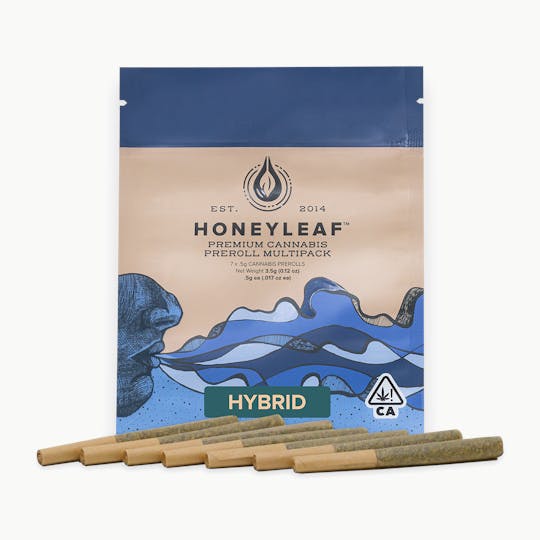 Honeyleaf - .5G HYBRID PRE-ROLL 7 PACK - 1