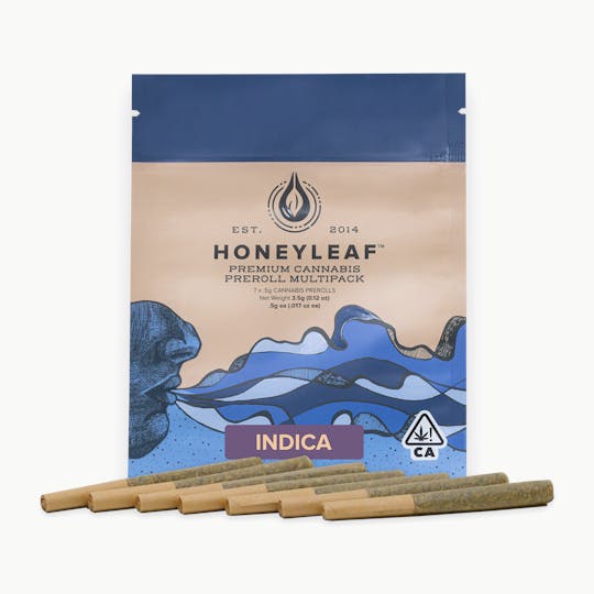 Honeyleaf - .5G INDICA PRE-ROLL 7 PACK - 1