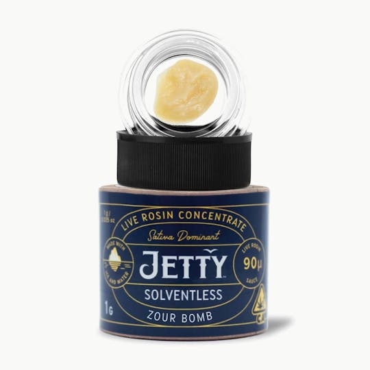Jetty Extracts - Zour Bomb Live Rosin Concentrate 1g - 1