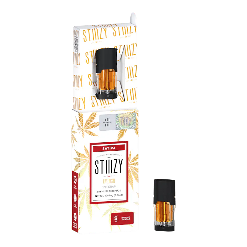ridge - Banana Sundae 1G Live Resin Pod - Stiiizy pod