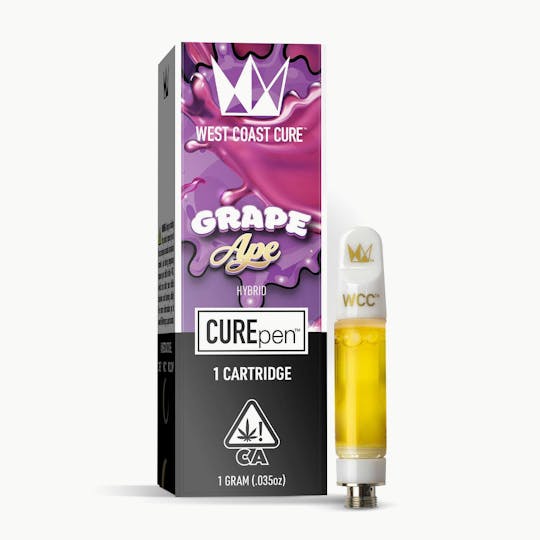 West Coast Cure - Grape Ape CUREpen Cartridge - 1g - 1