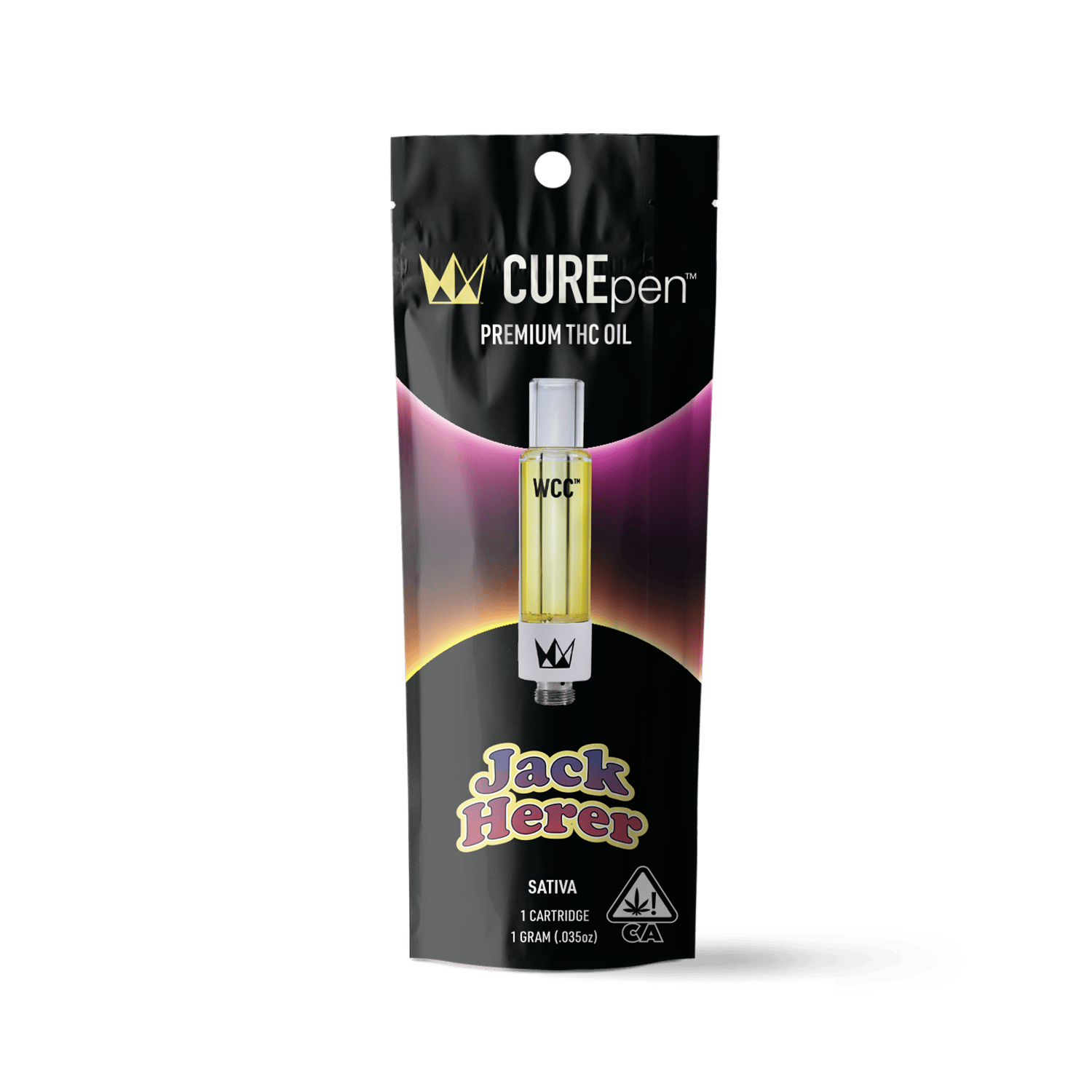 Jack Herer CUREpen Cartridge - 1g - Frost - Tustin | Weedmaps
