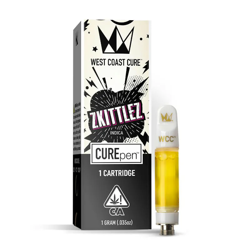 West Coast Cure Zkittlez CUREpen Cartridge - 1g cartridge