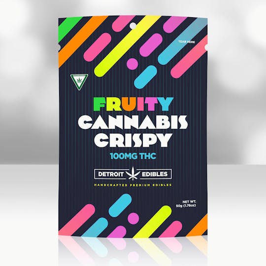Detroit Edibles - Fruity Cannabis Crispy - 1