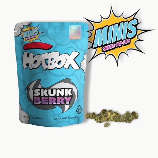 HOTBOX™ - HOTBOX | Skunkberry Hybrid Minis (7g or 1/4 oz) Indoor Flower - 1