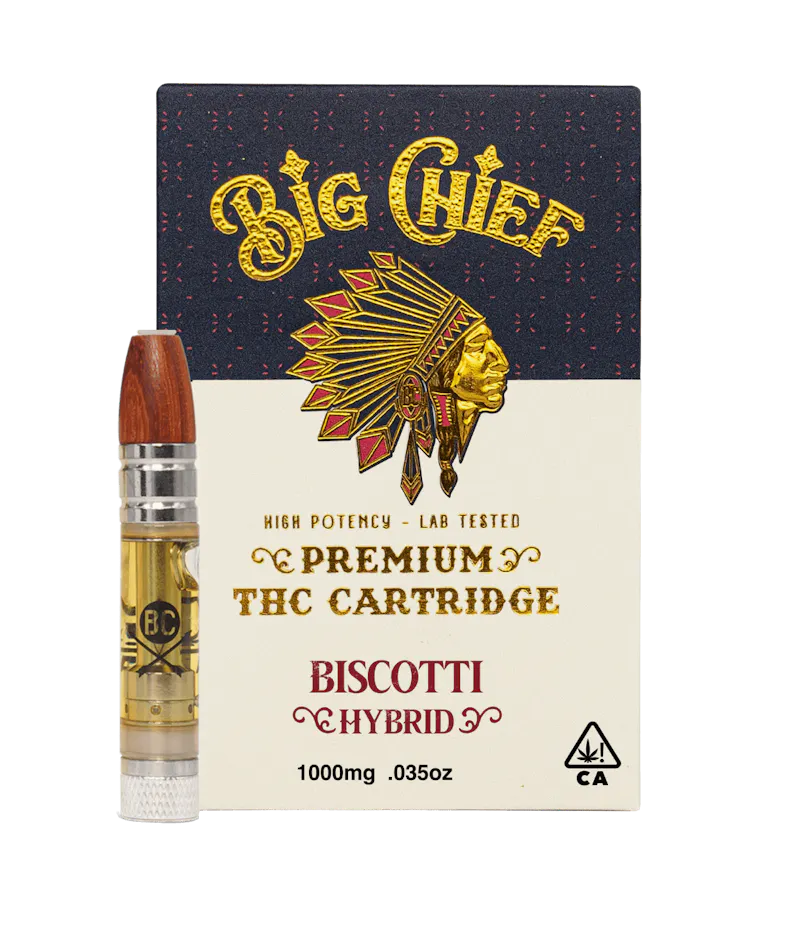 Big Chief Biscotti Cartridge 1g