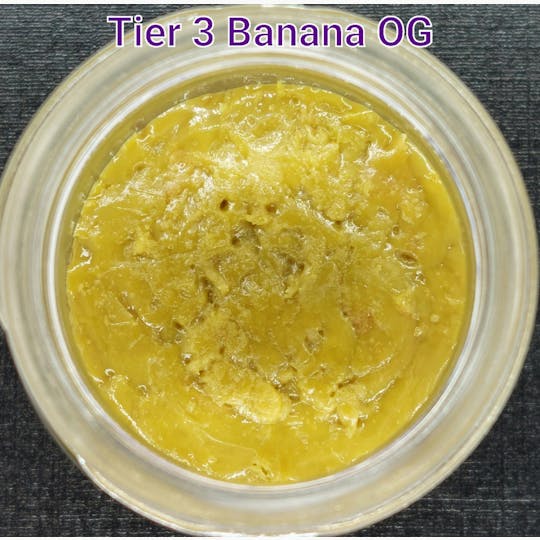 Ripple Wellness - Concentrate - Tier 3 - Dry Sift Rosin - Banana OG - 1