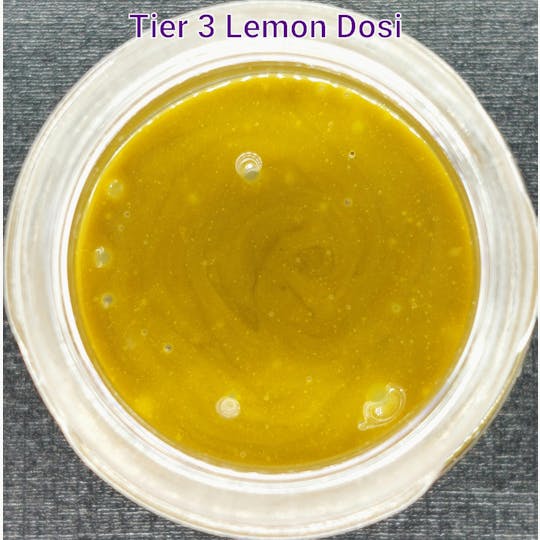 Ripple Wellness - Concentrate - Tier 3 - Dry Sift Rosin - Lemon Dosi - 1