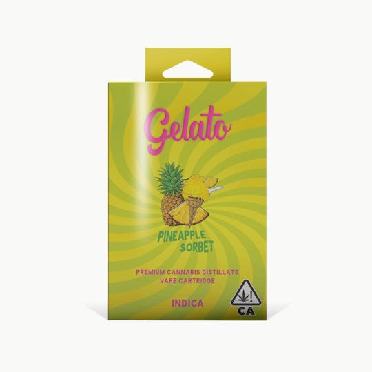 Gelato - Pineapple Sorbet 1g Flavor Cart - 1