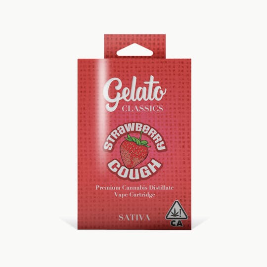 Gelato - Strawberry Cough 1g Classics Cart - 1