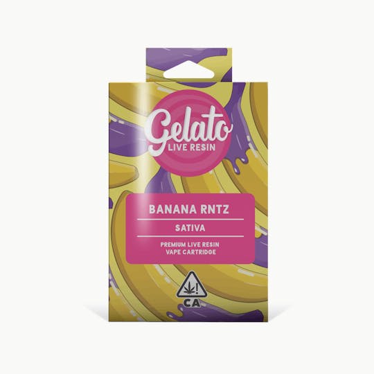 Gelato - Banana Rntz 1g Live Resin Cart - 1