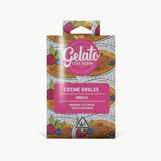 Gelato - Creme Brulee 1g Live Resin Cart - 1