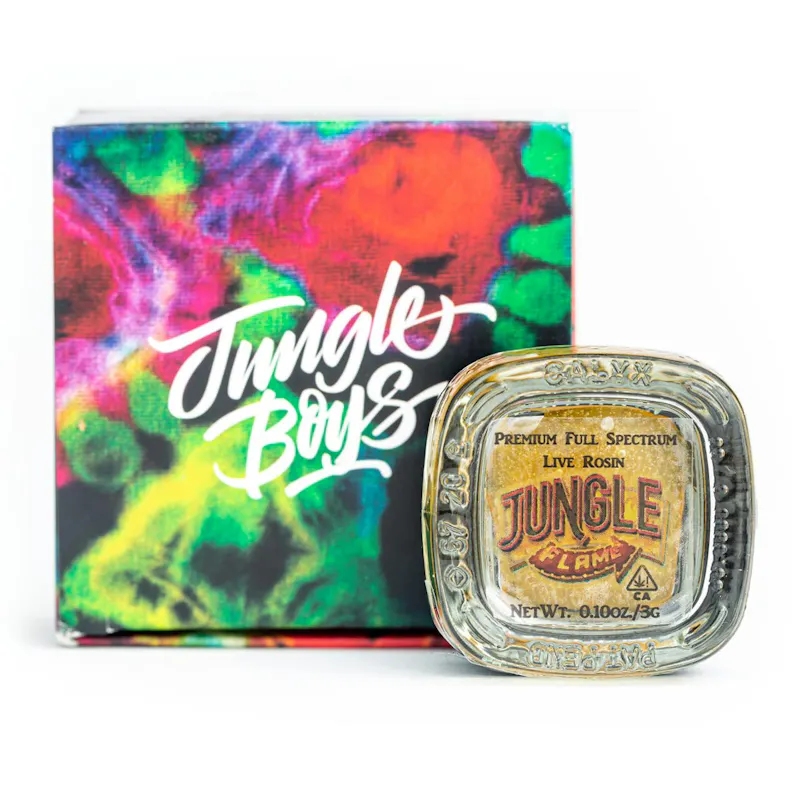 Jungle Boys Jungle Flame - 3g Full Spectrum Live Rosin concentrate