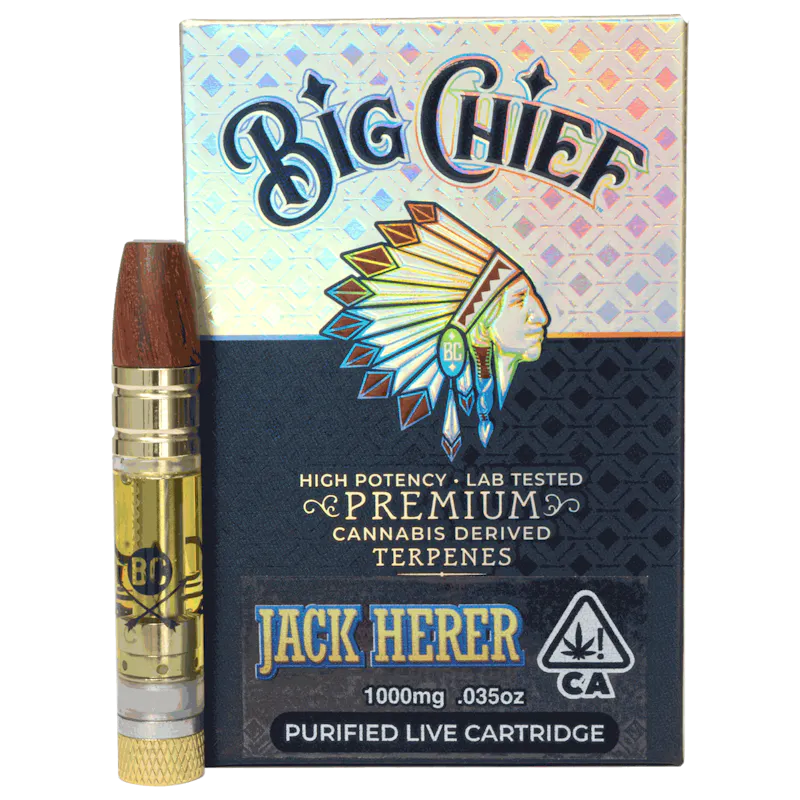 Big Chief Jack Herer Cartridge 1g cartridge