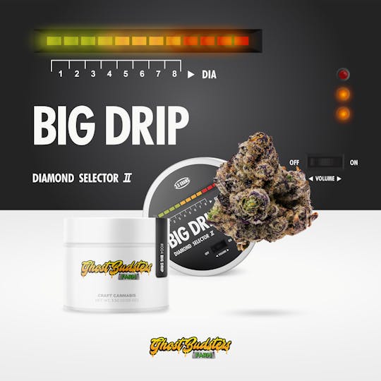 GhostBudsters Farm - Big Drip | Pre-Packaged Eighth | GhostBudsters Farm - 1