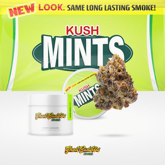 GhostBudsters Farm - Kush Mints | Pre-Packaged Eighth | GhostBudsters Farm - 1