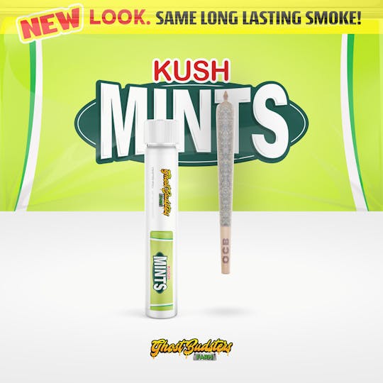 GhostBudsters Farm - Kush Mints | 1g Crafted Roll | GhostBudsters Farm - 1
